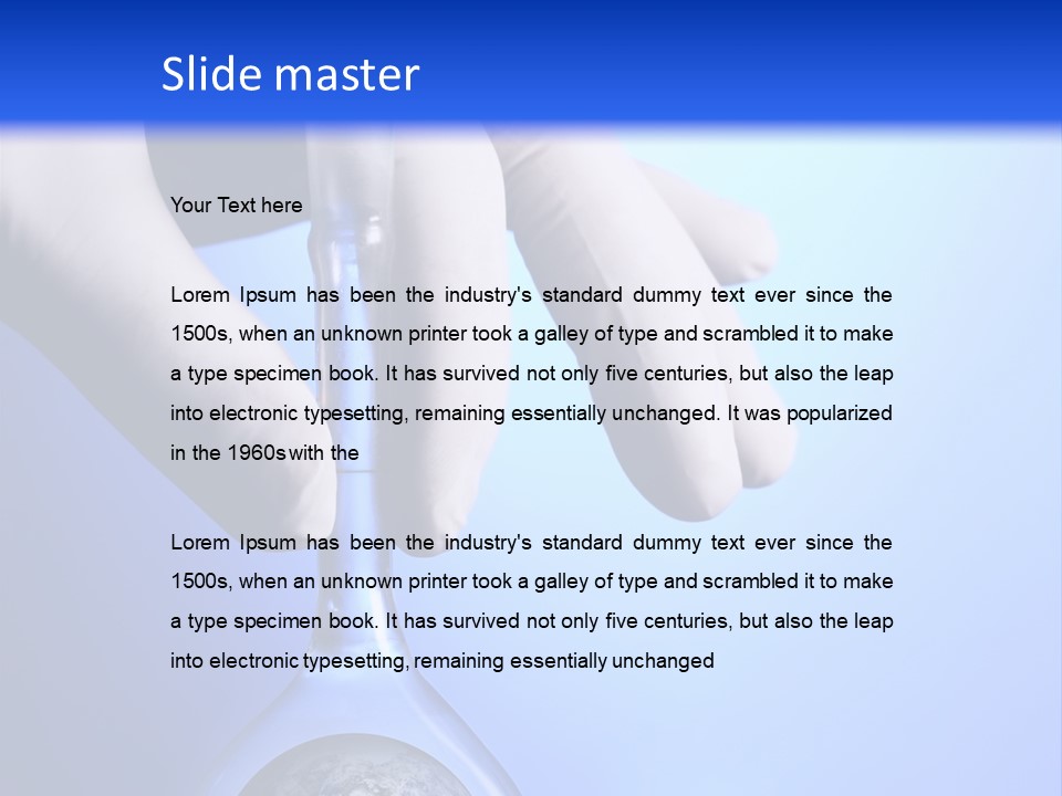 Healthcare Threedimensional Concepts PowerPoint Template