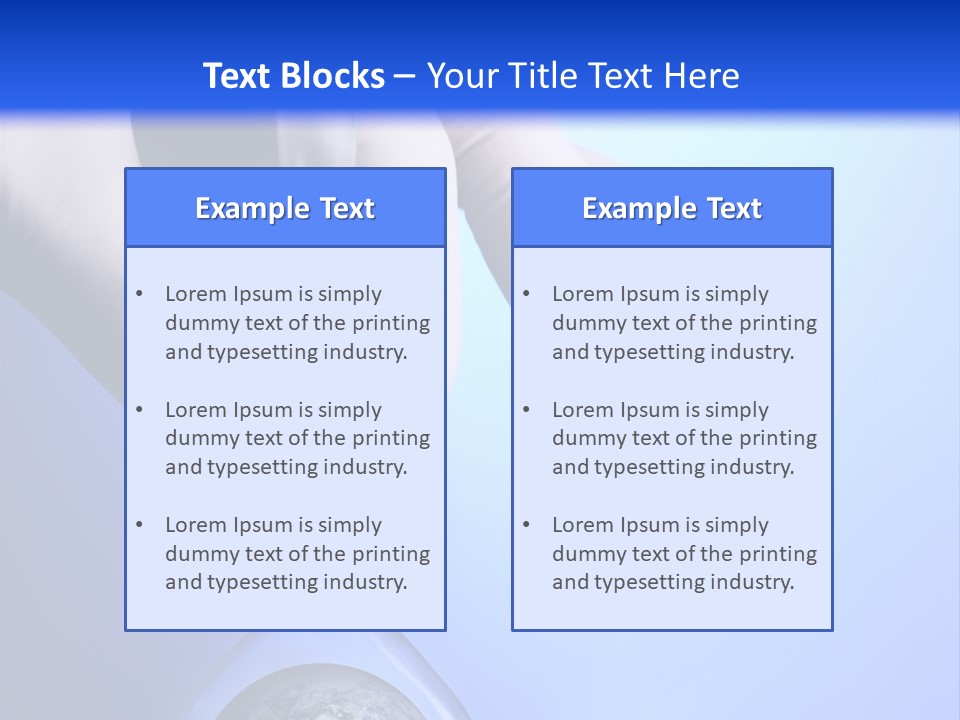 Healthcare Threedimensional Concepts PowerPoint Template