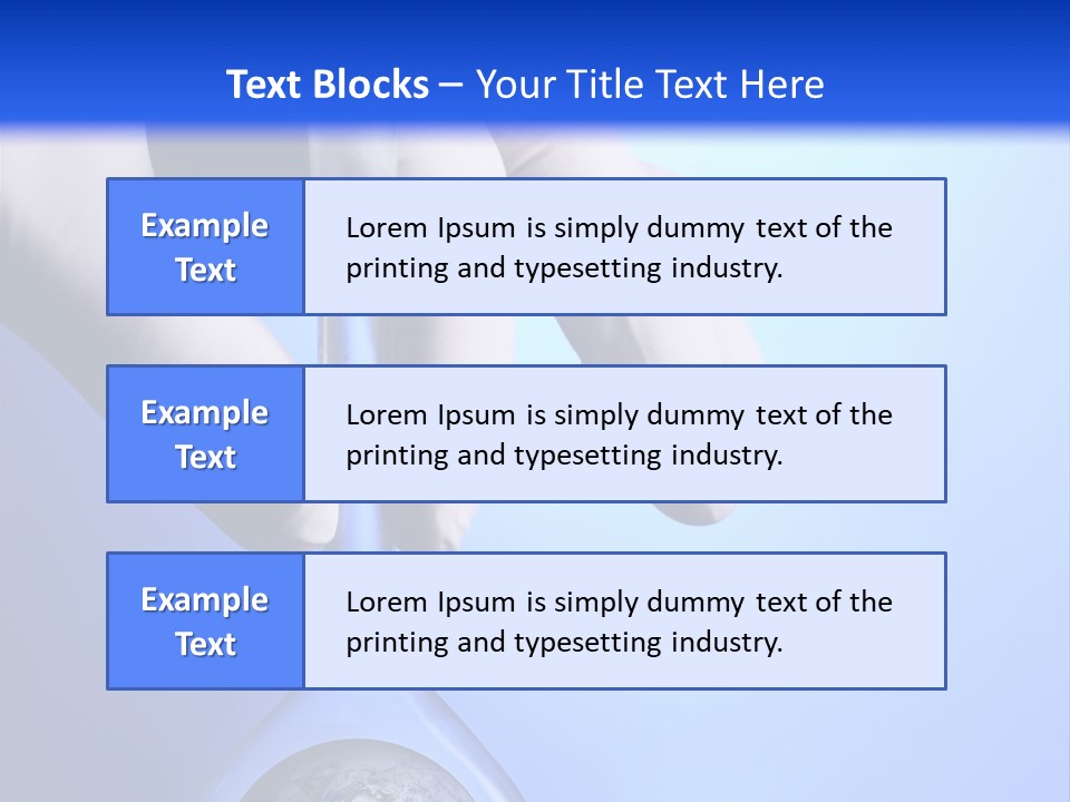 Healthcare Threedimensional Concepts PowerPoint Template
