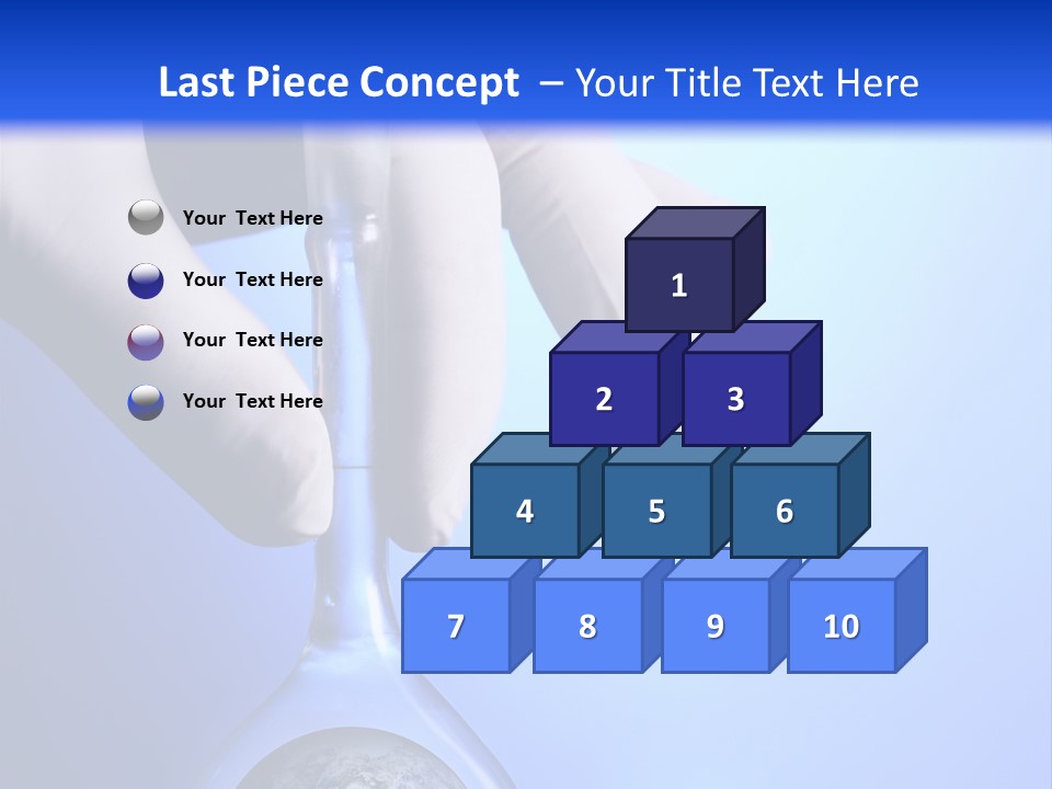 Healthcare Threedimensional Concepts PowerPoint Template