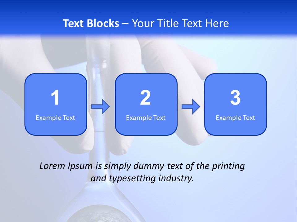 Healthcare Threedimensional Concepts PowerPoint Template