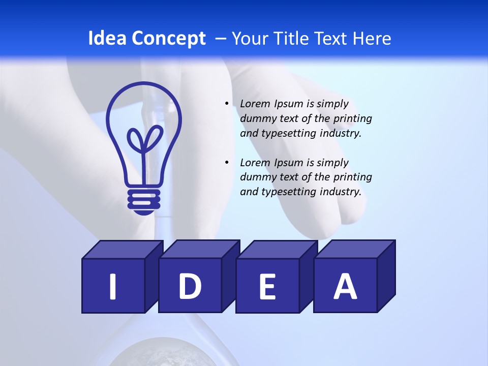 Healthcare Threedimensional Concepts PowerPoint Template