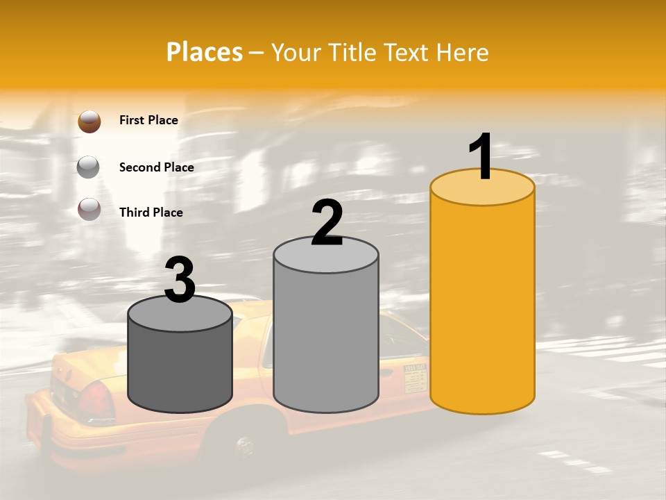 Yellow New Vacation PowerPoint Template