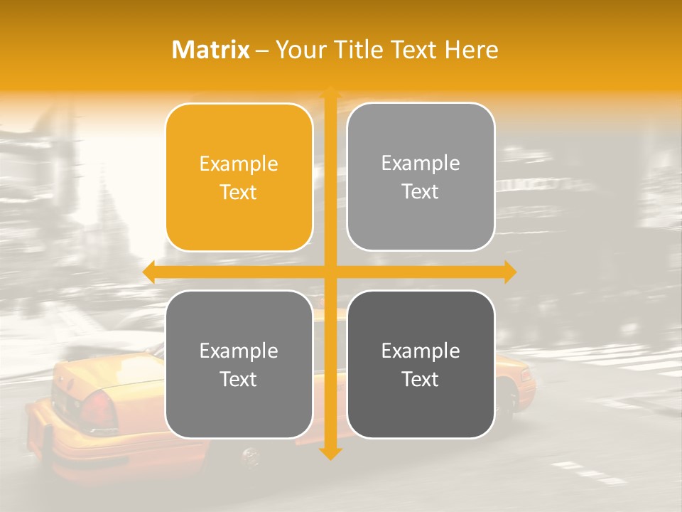 Yellow New Vacation PowerPoint Template