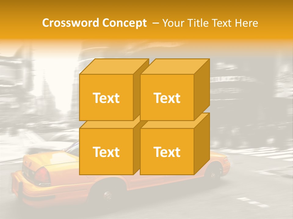 Yellow New Vacation PowerPoint Template