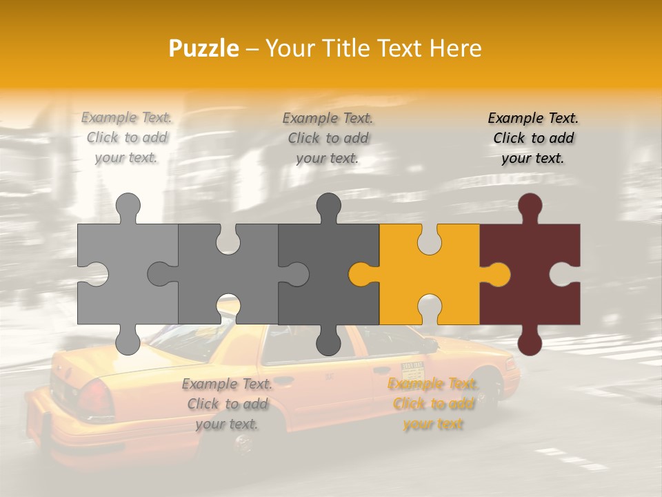 Yellow New Vacation PowerPoint Template