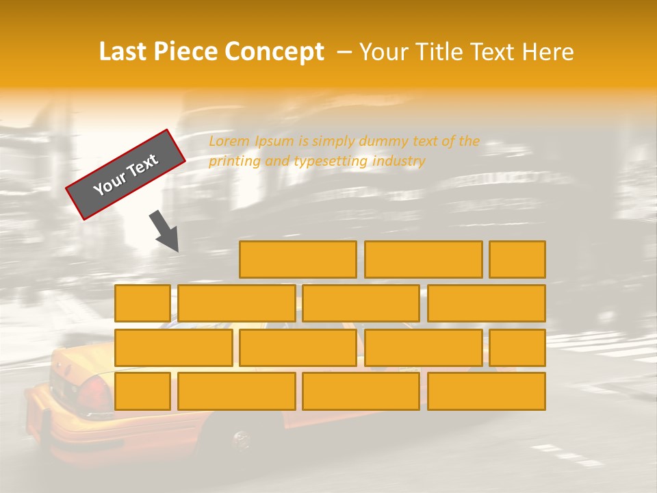 Yellow New Vacation PowerPoint Template