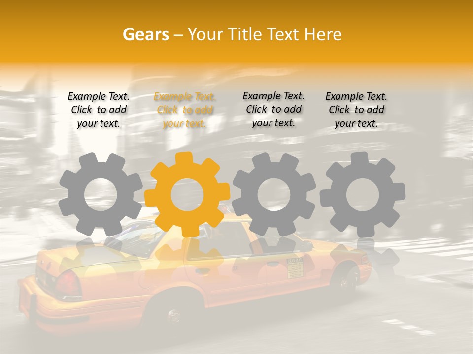 Yellow New Vacation PowerPoint Template