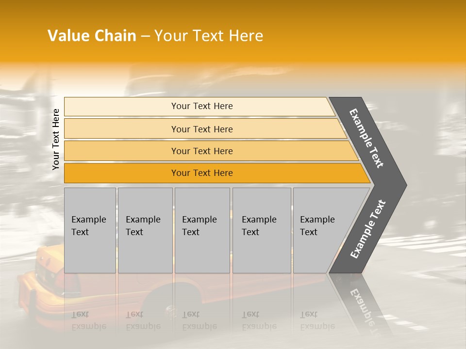 Yellow New Vacation PowerPoint Template