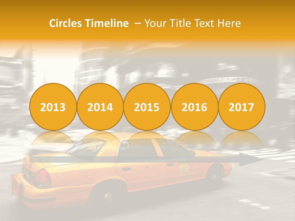 Yellow New Vacation PowerPoint Template