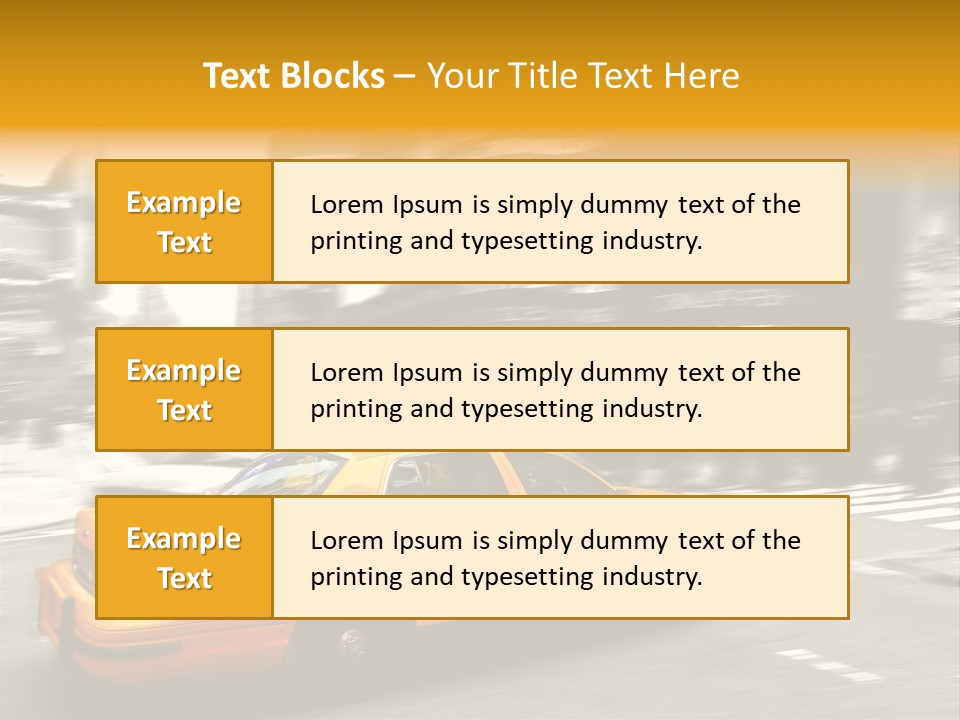 Yellow New Vacation PowerPoint Template