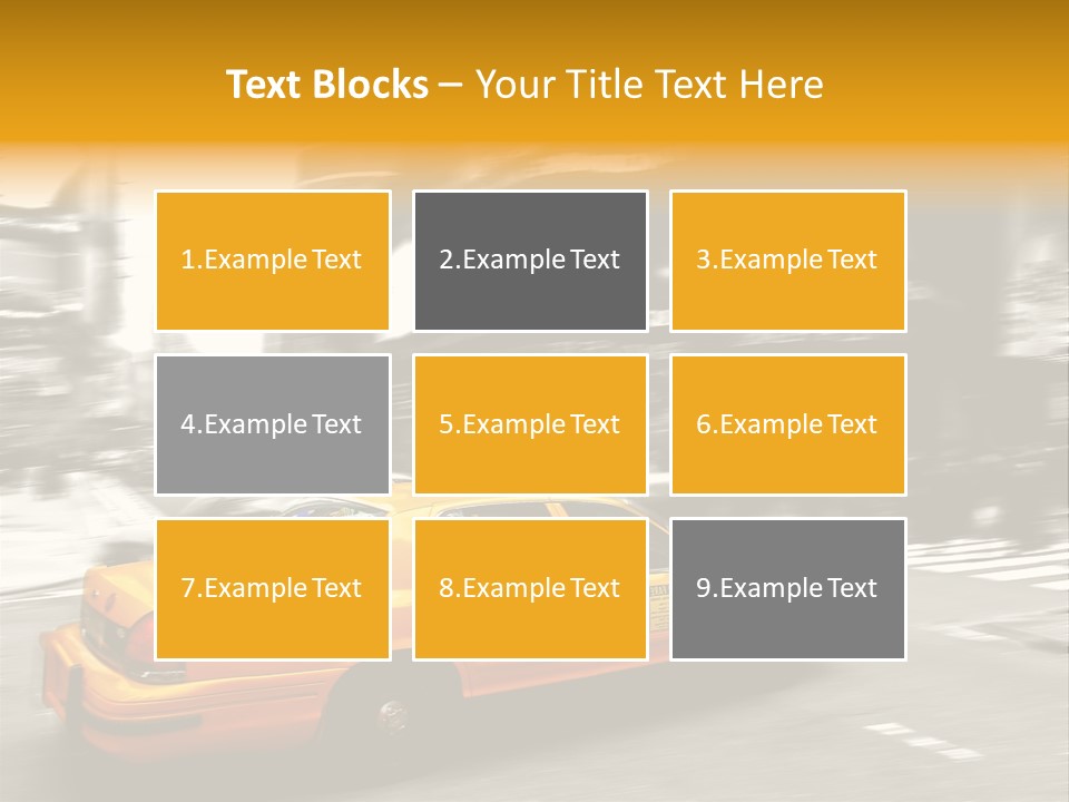 Yellow New Vacation PowerPoint Template
