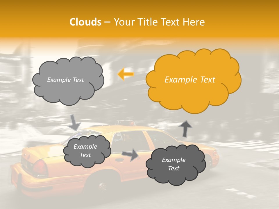 Yellow New Vacation PowerPoint Template