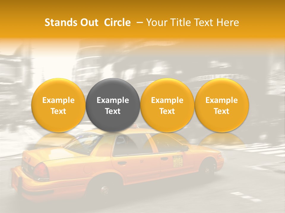 Yellow New Vacation PowerPoint Template