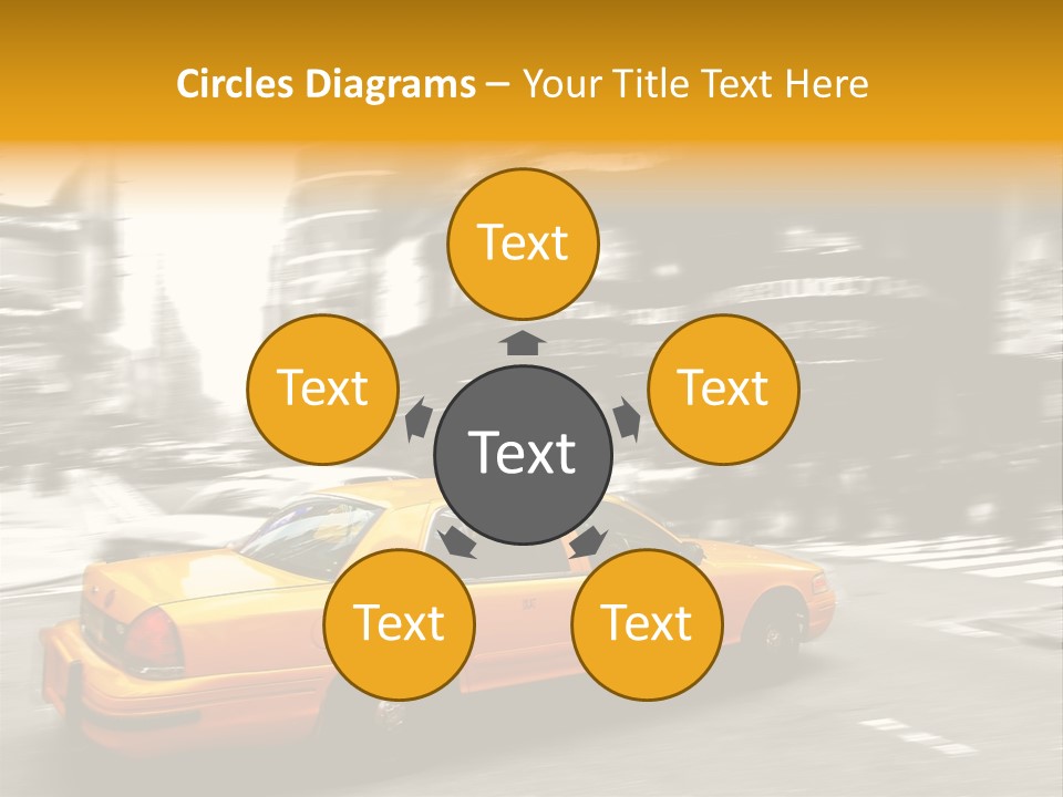 Yellow New Vacation PowerPoint Template