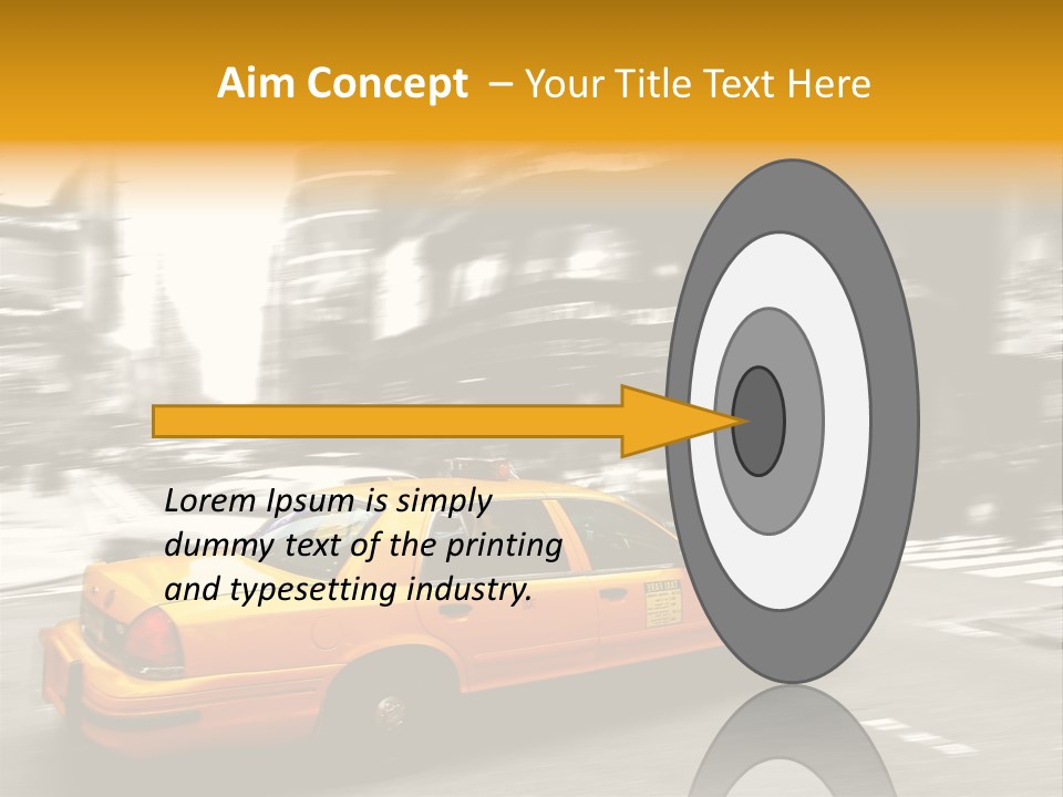 Yellow New Vacation PowerPoint Template