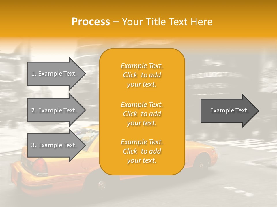 Yellow New Vacation PowerPoint Template