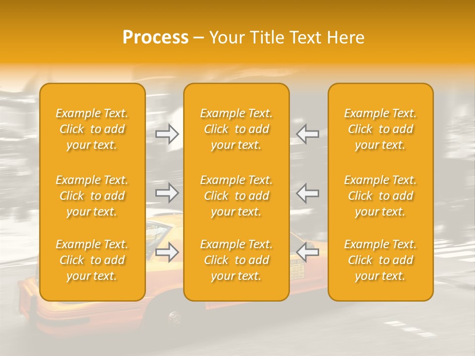 Yellow New Vacation PowerPoint Template