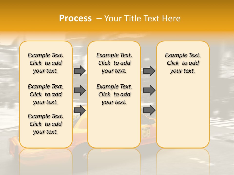 Yellow New Vacation PowerPoint Template