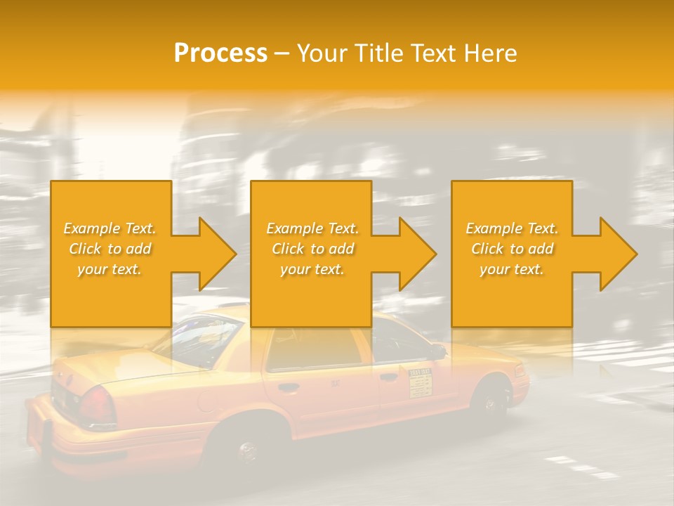 Yellow New Vacation PowerPoint Template