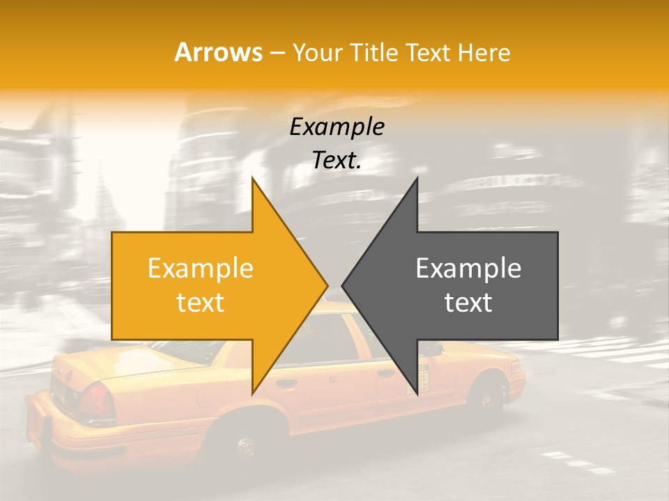 Yellow New Vacation PowerPoint Template