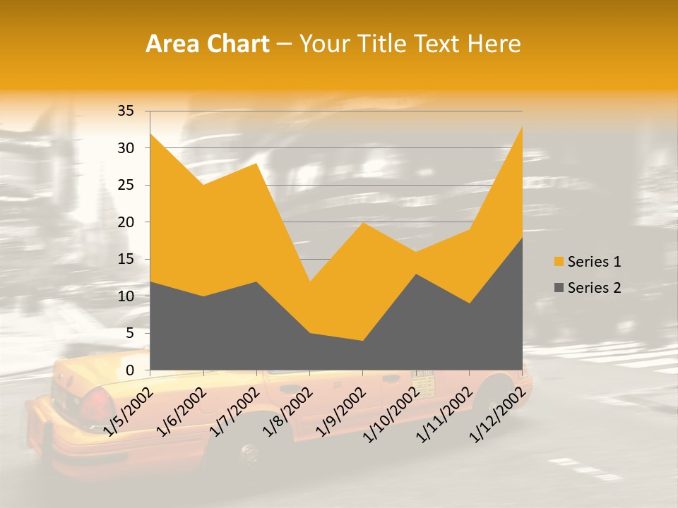 Yellow New Vacation PowerPoint Template