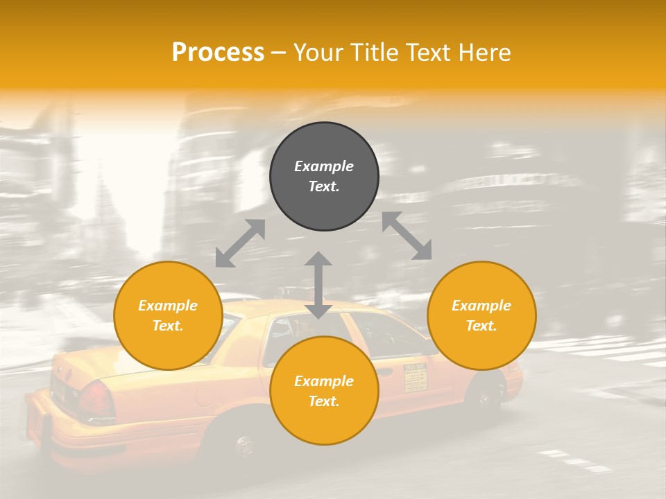 Yellow New Vacation PowerPoint Template