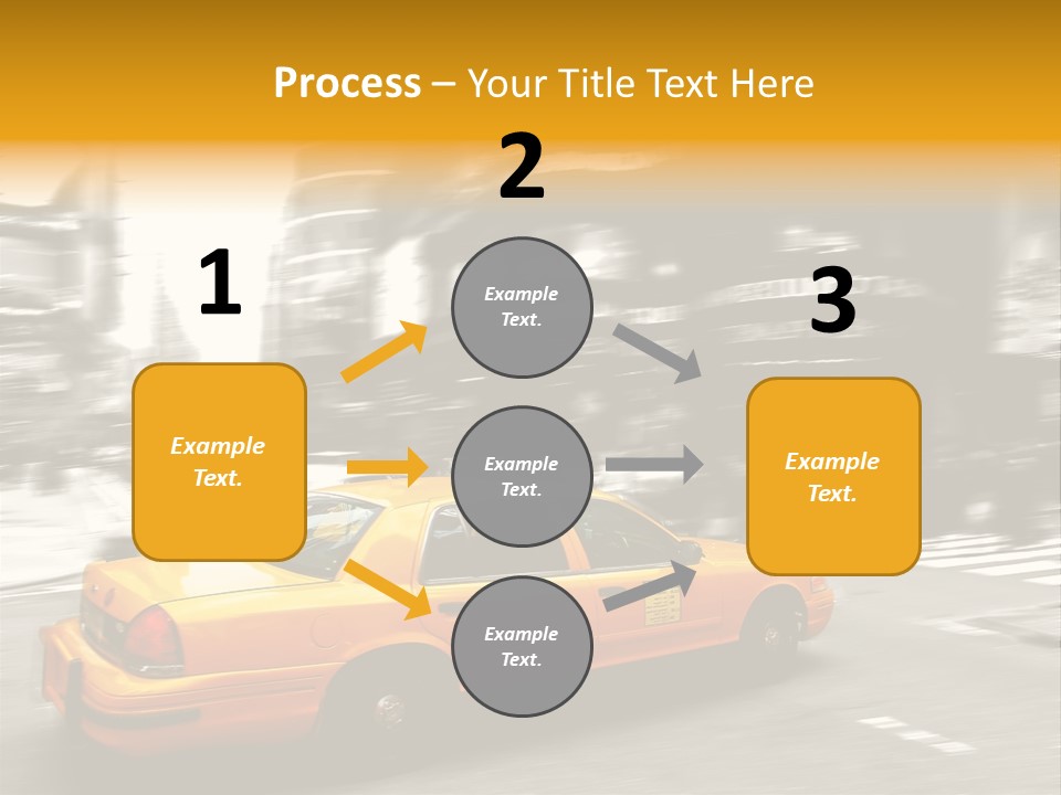 Yellow New Vacation PowerPoint Template