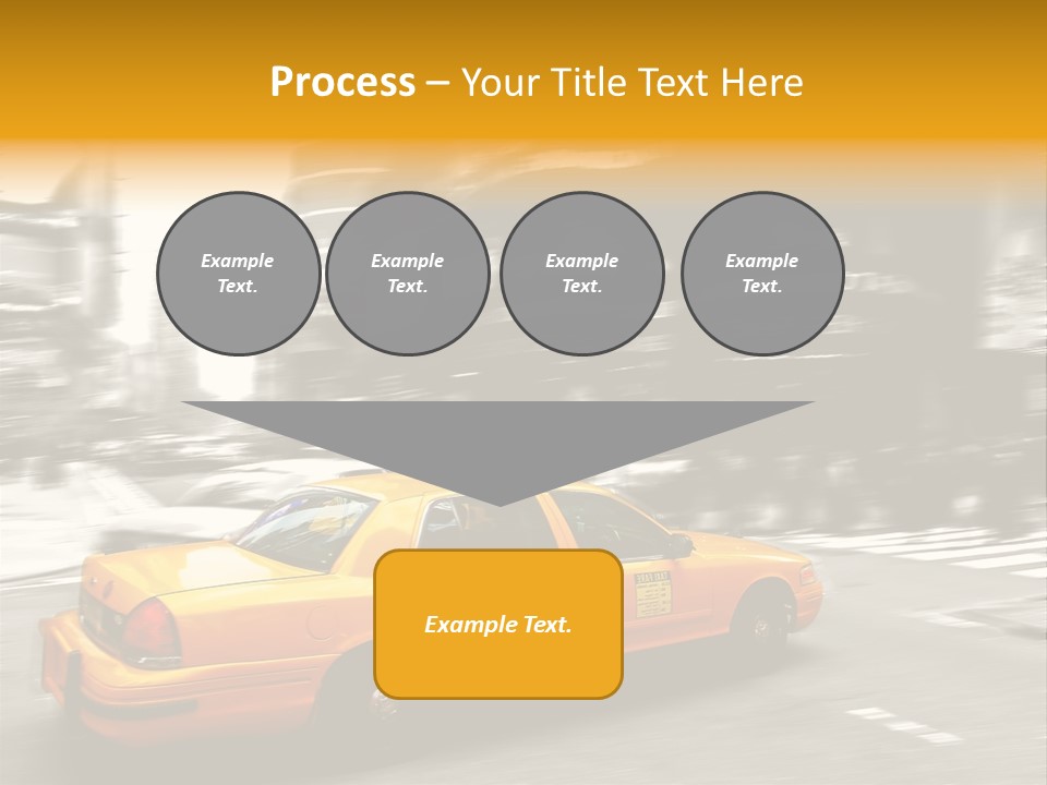 Yellow New Vacation PowerPoint Template