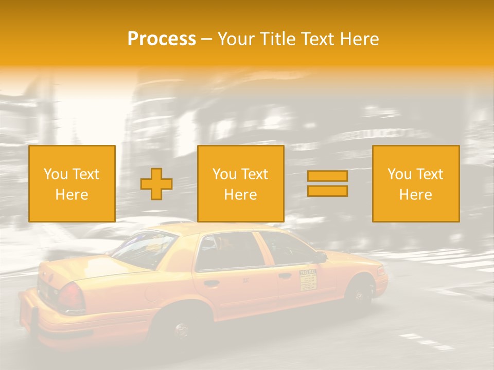 Yellow New Vacation PowerPoint Template