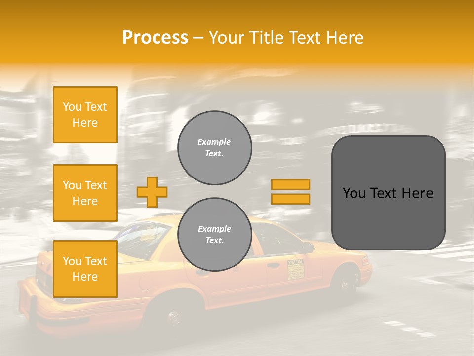 Yellow New Vacation PowerPoint Template
