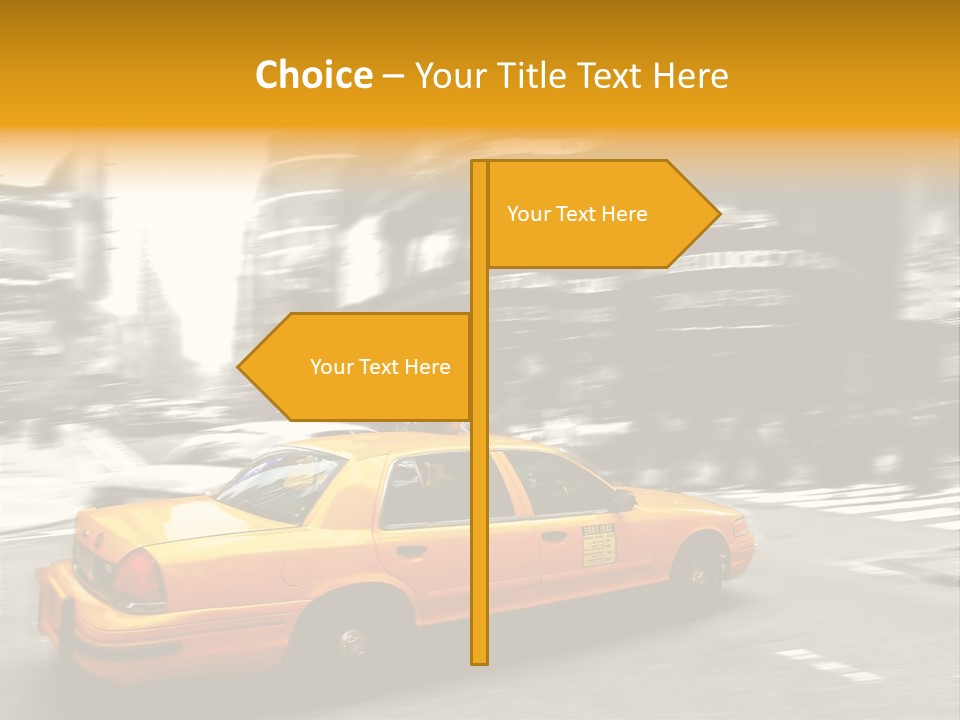 Yellow New Vacation PowerPoint Template