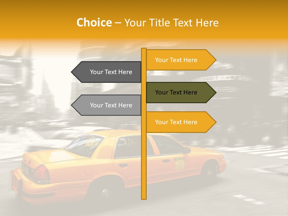 Yellow New Vacation PowerPoint Template