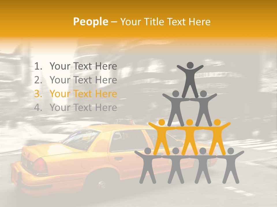 Yellow New Vacation PowerPoint Template