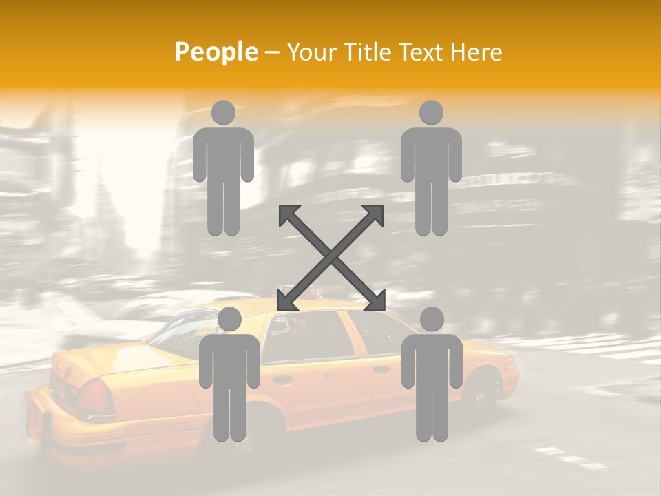 Yellow New Vacation PowerPoint Template