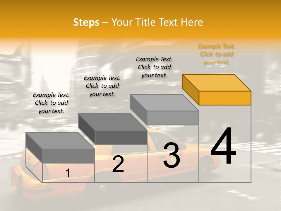 Yellow New Vacation PowerPoint Template