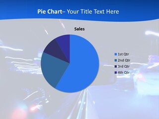 Urban Transport Scene PowerPoint Template