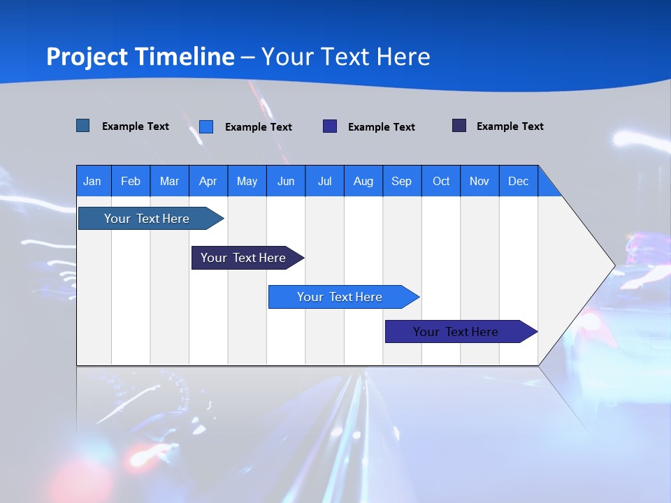 Urban Transport Scene PowerPoint Template