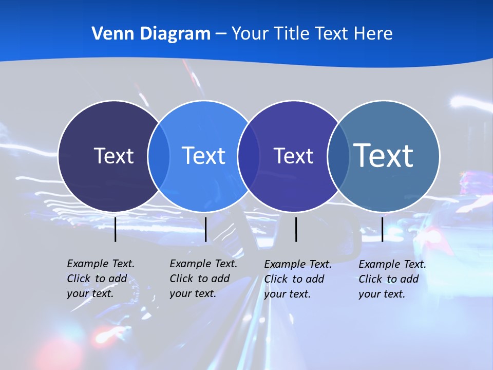 Urban Transport Scene PowerPoint Template