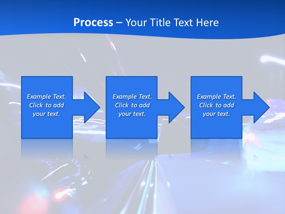 Urban Transport Scene PowerPoint Template