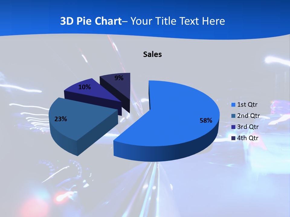 Urban Transport Scene PowerPoint Template