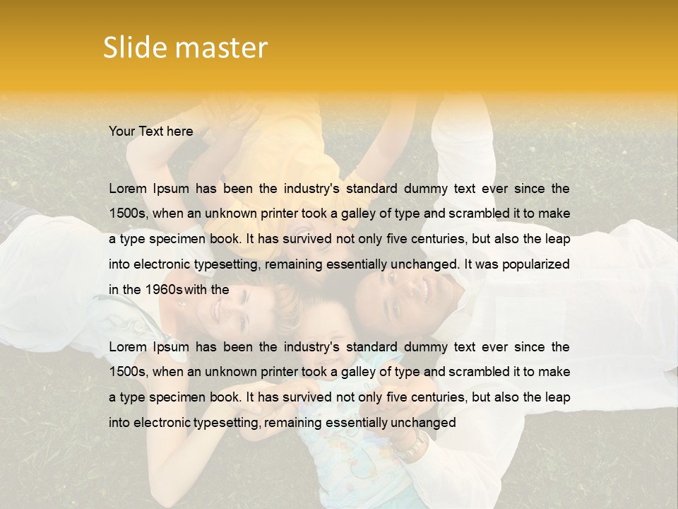 Cute Literature Dreaming PowerPoint Template