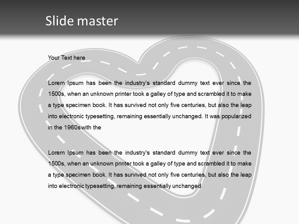 Endless Render Journey PowerPoint Template