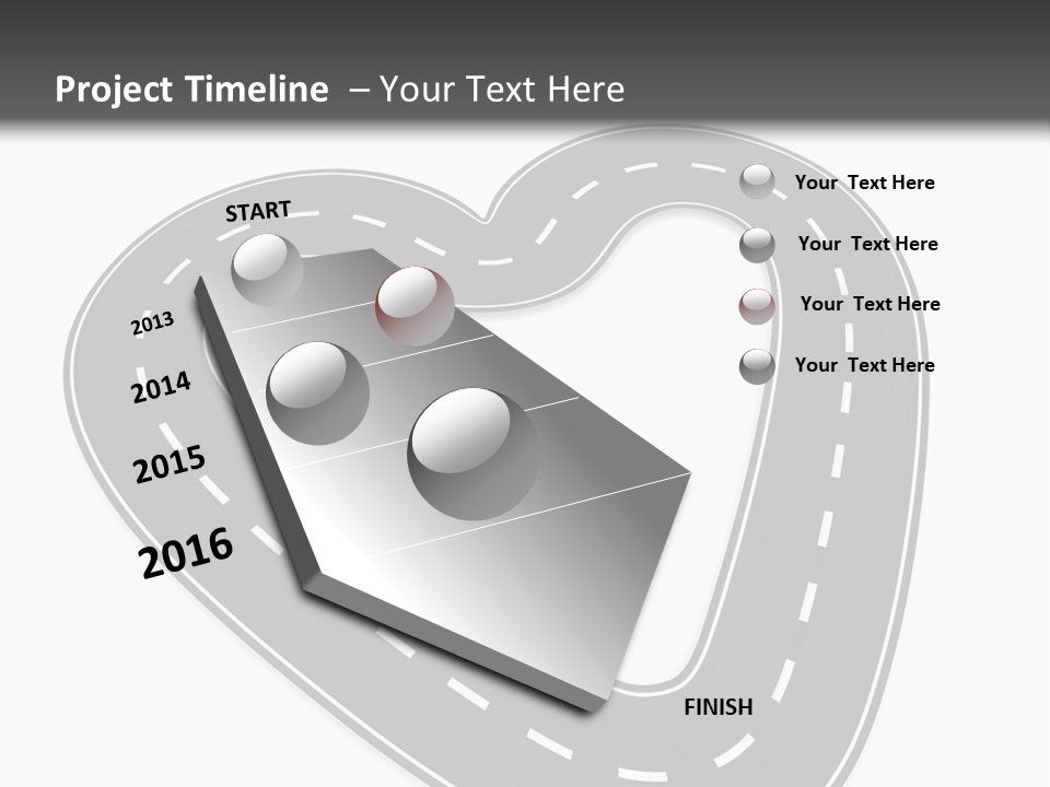 Endless Render Journey PowerPoint Template