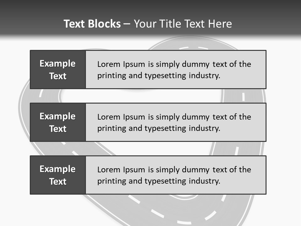 Endless Render Journey PowerPoint Template