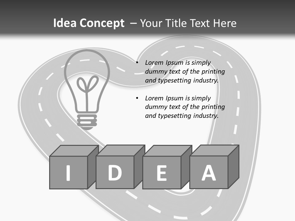 Endless Render Journey PowerPoint Template