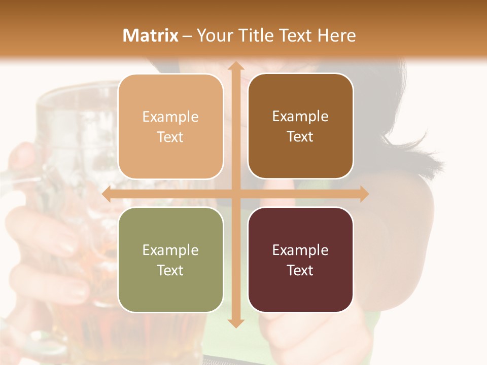 Alcohol Habit Foam PowerPoint Template