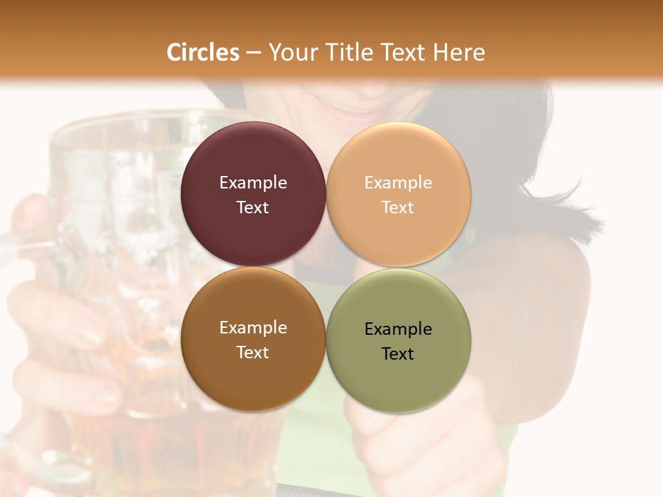 Alcohol Habit Foam PowerPoint Template