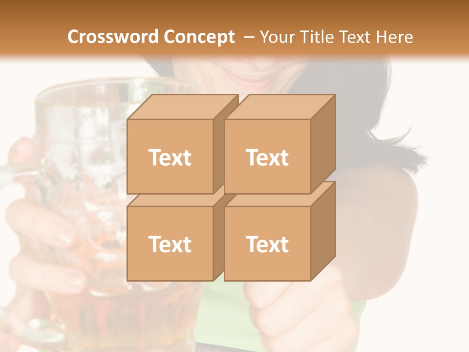 Alcohol Habit Foam PowerPoint Template