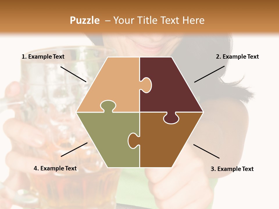 Alcohol Habit Foam PowerPoint Template